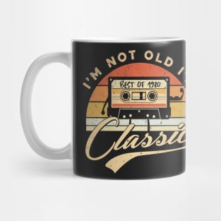 50th birthday gifts for men and women 1980 gift 40 years old Mug